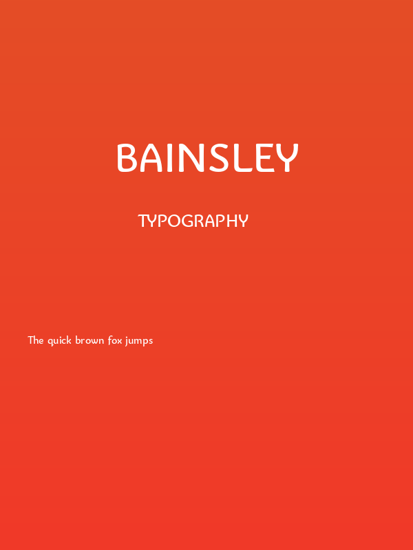Bainsley Poster