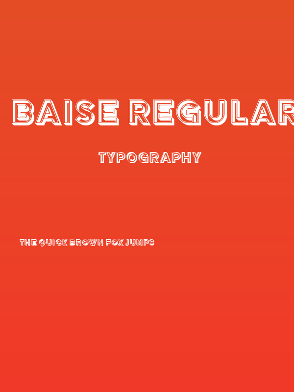 Baise Regular Poster