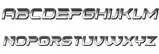 Baiser Italic Fonte MAIÚSCULAS