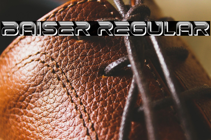 Baiser Regular Example 2