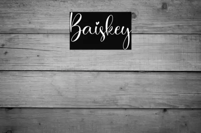 Baiskey Example 1