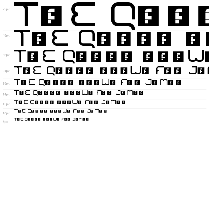 Bajaj Sans Regular Waterfall