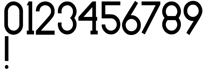 Bajawa Demo Font OTHER CHARS
