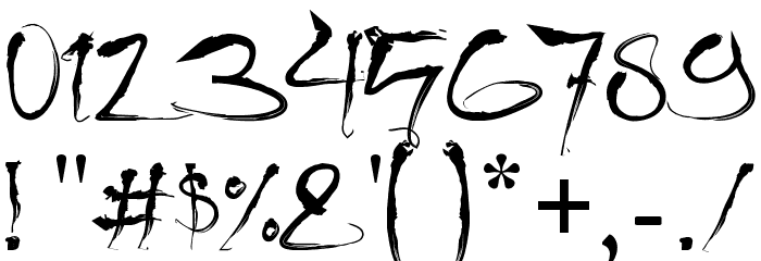 Bajhera Font OTHER CHARS