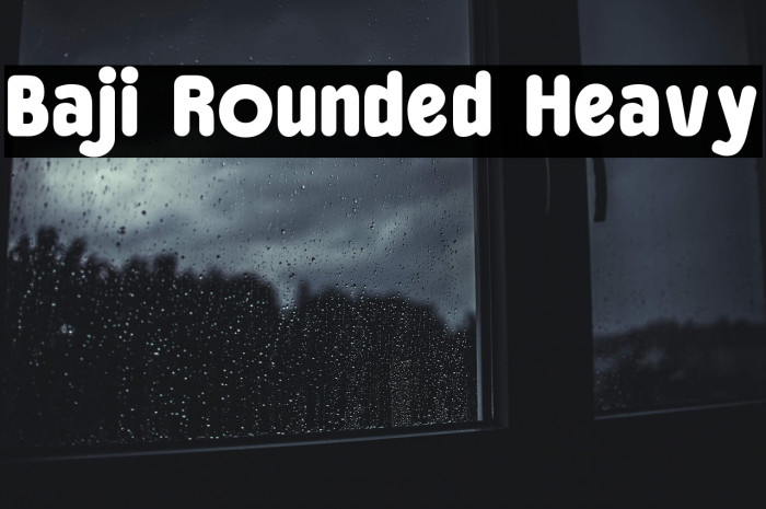Baji Rounded Heavy Example 2