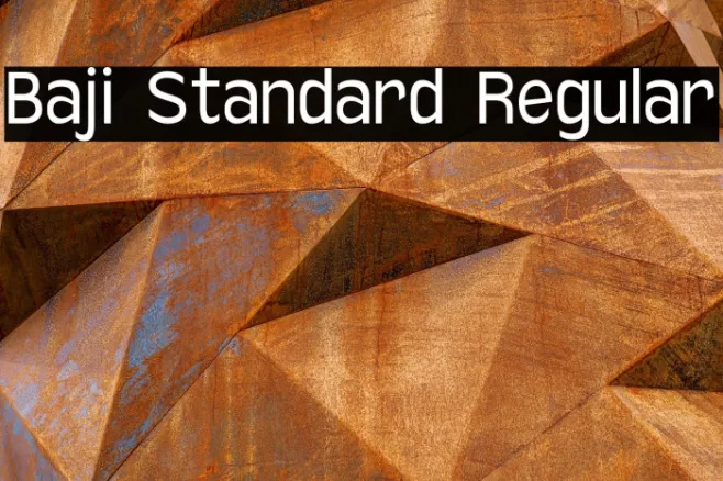 Baji Standard Regular Example 2