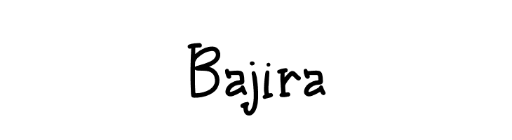 Bajira  Free Fonts Download