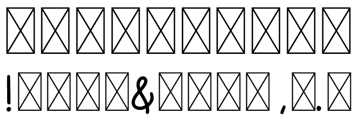 Bajira Font OTHER CHARS