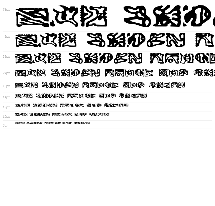 Bajoran Ideogram - ST canon based Waterfall