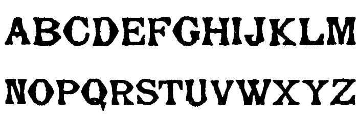 Bajorelle - Regular Font LOWERCASE