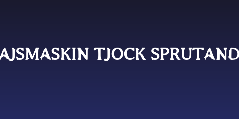 Bajsmaskin tjock sprutande Social Header