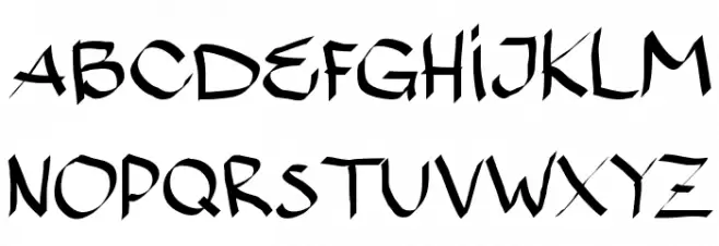 Bajsporr 字体 大写