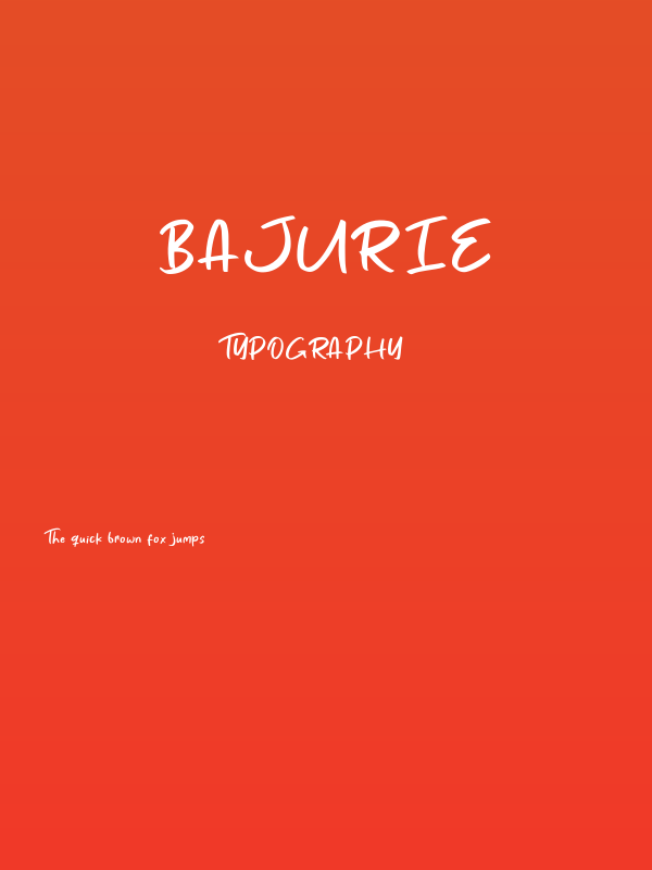 Bajurie Poster
