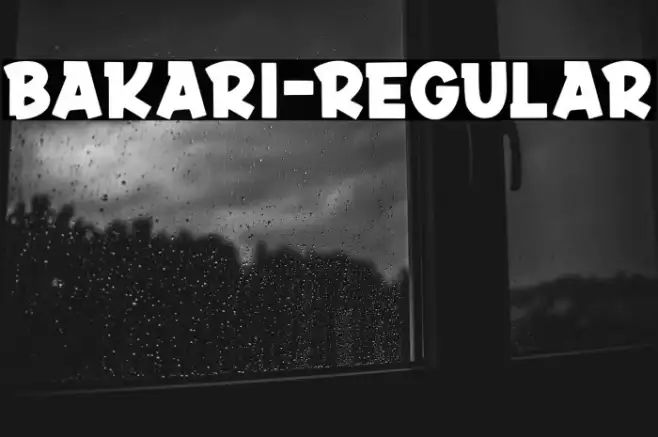 Bakari-Regular Example 3