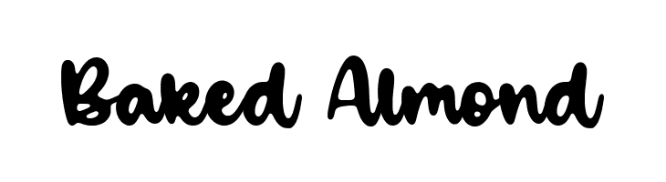 Baked Almond  免费字体下载