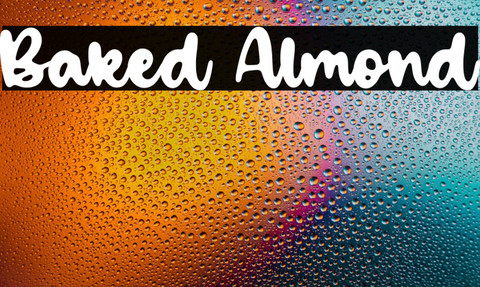 Baked Almond Example 3