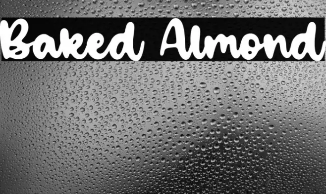 Baked Almond Example 3