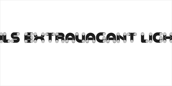 Baked Snails Extravagant Light Regular Logo