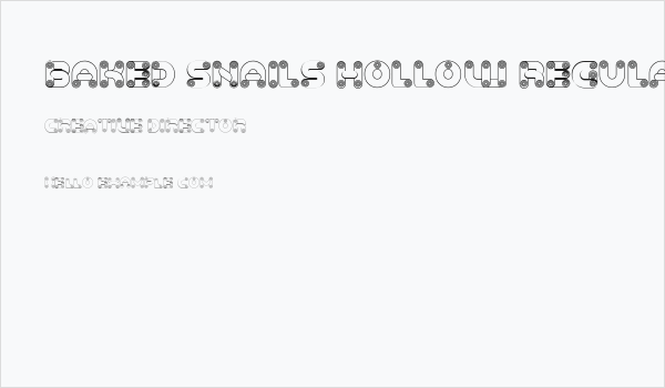 Baked Snails Hollow Regular Business Card