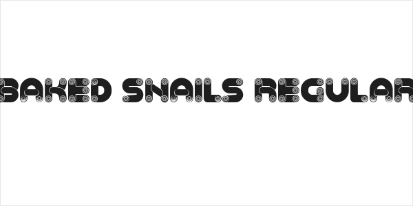 Baked Snails Regular Logo