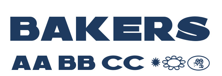 Bakers Font Preview