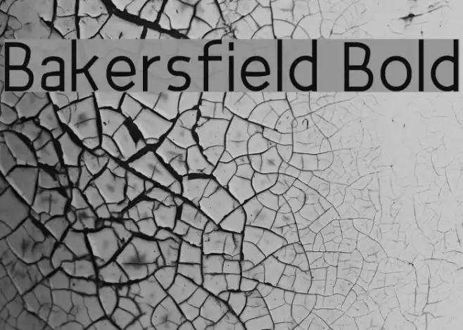 Bakersfield Bold Example 3
