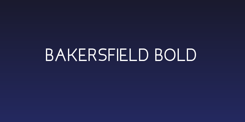 Bakersfield Bold Social Header