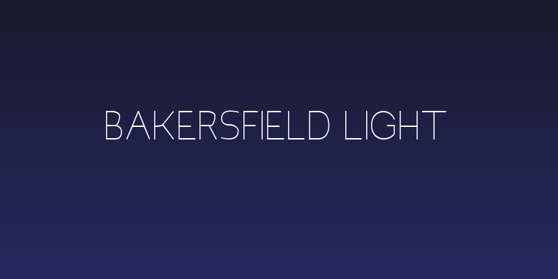 Bakersfield Light Social Header