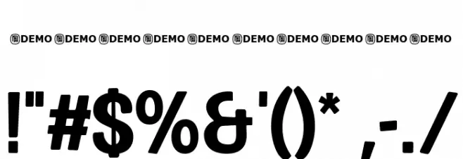 Bakery Goods Regular Font OTHER CHARS