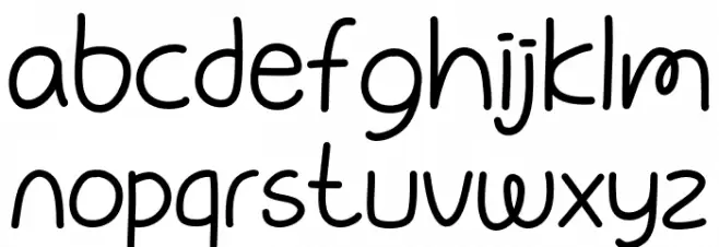 Bakery Krimer फ़ॉन्ट लोअरकेस