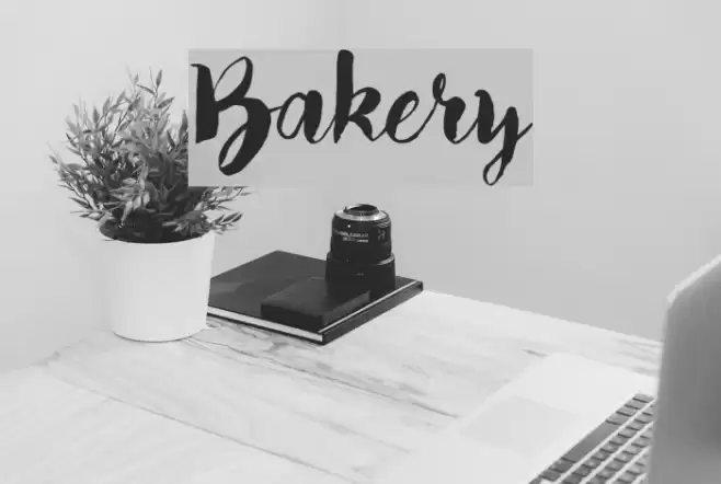 Bakery Font examples