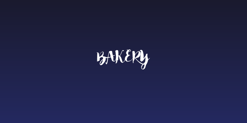 Bakery Social Header