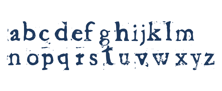Baketvalley Old Face Lowercase