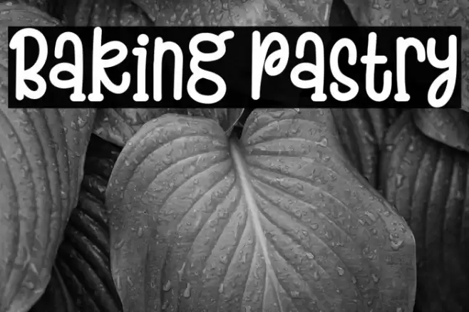 Baking Pastry Fuentes examples