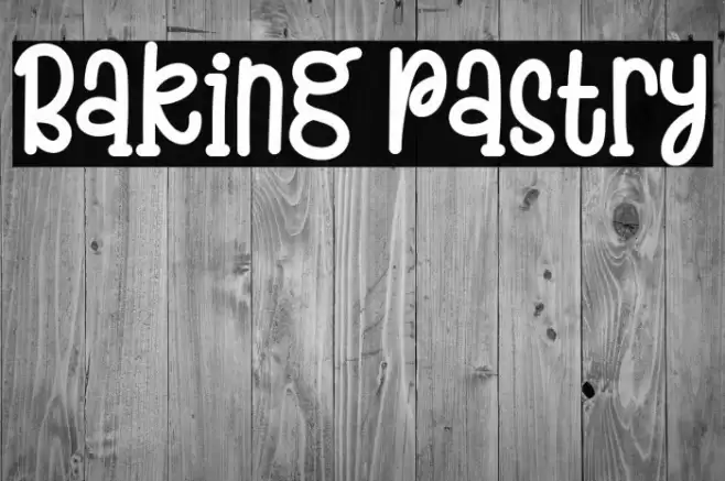 Baking Pastry Fuentes examples