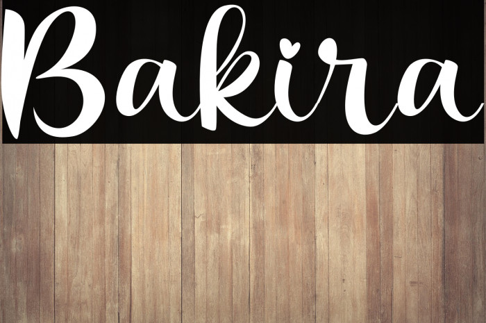 Bakira Example 1
