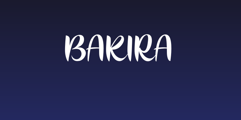 Bakira Social Header