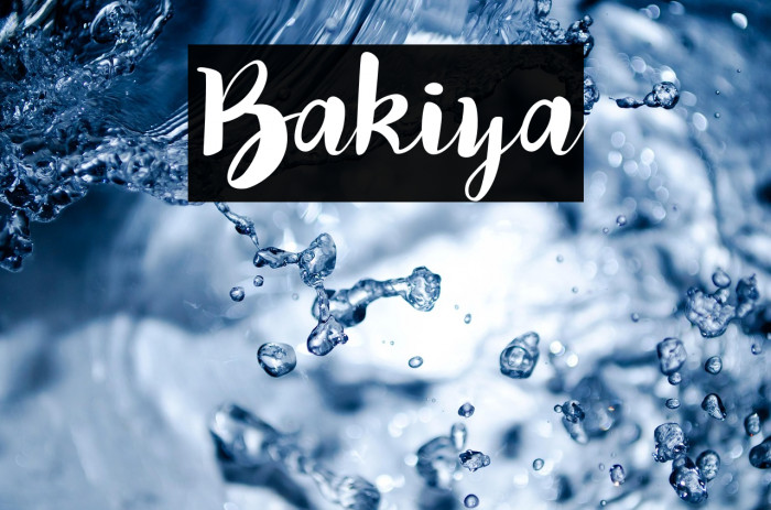 Bakiya Example 2