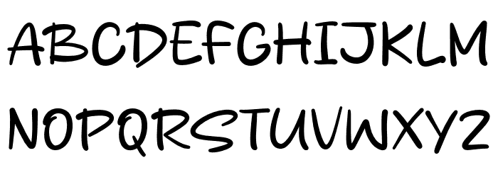Bakpia Sabang Schriftart Groß
