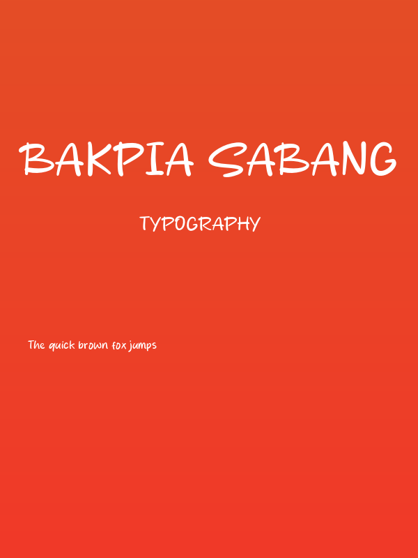 Bakpia Sabang Poster