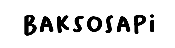 BaksoSapi  नि: शुल्क फ़ॉन्ट्स डाउनलोड