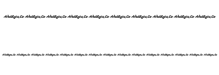 BaksodaDemo Regular Font OTHER CHARS