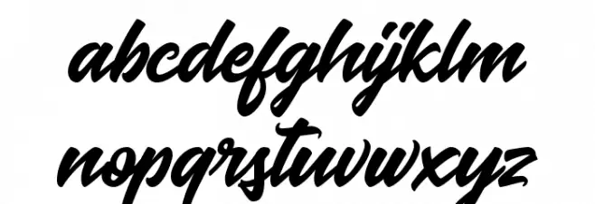BaksodaDemo Regular フォント 小文字