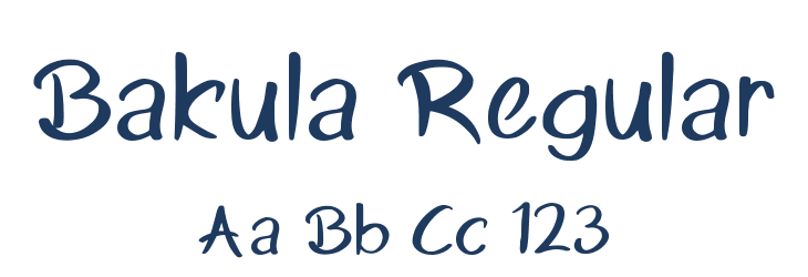 Bakula Regular Font Preview