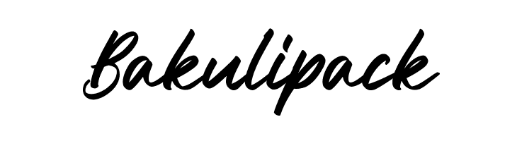 Bakulipack  Frei Schriftart Herunterladen