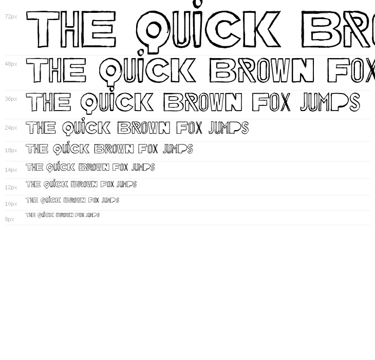 Bakunin Outline Waterfall