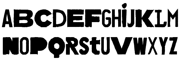 Bakunin Regular Font LOWERCASE