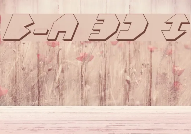 Bal-Astaral 3D Italic Example 3