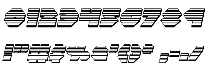 Bal-Astaral Chrome Italic Font OTHER CHARS