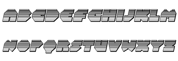 Bal-Astaral Chrome Italic Font LOWERCASE